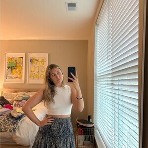 Zara White tank  Top